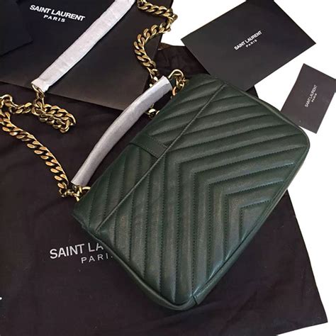 ysl pouch green|ysl pouch medium.